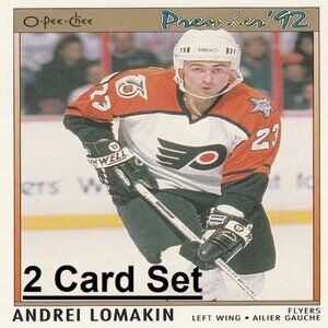Andrei Lomakin Hockey Card Collection